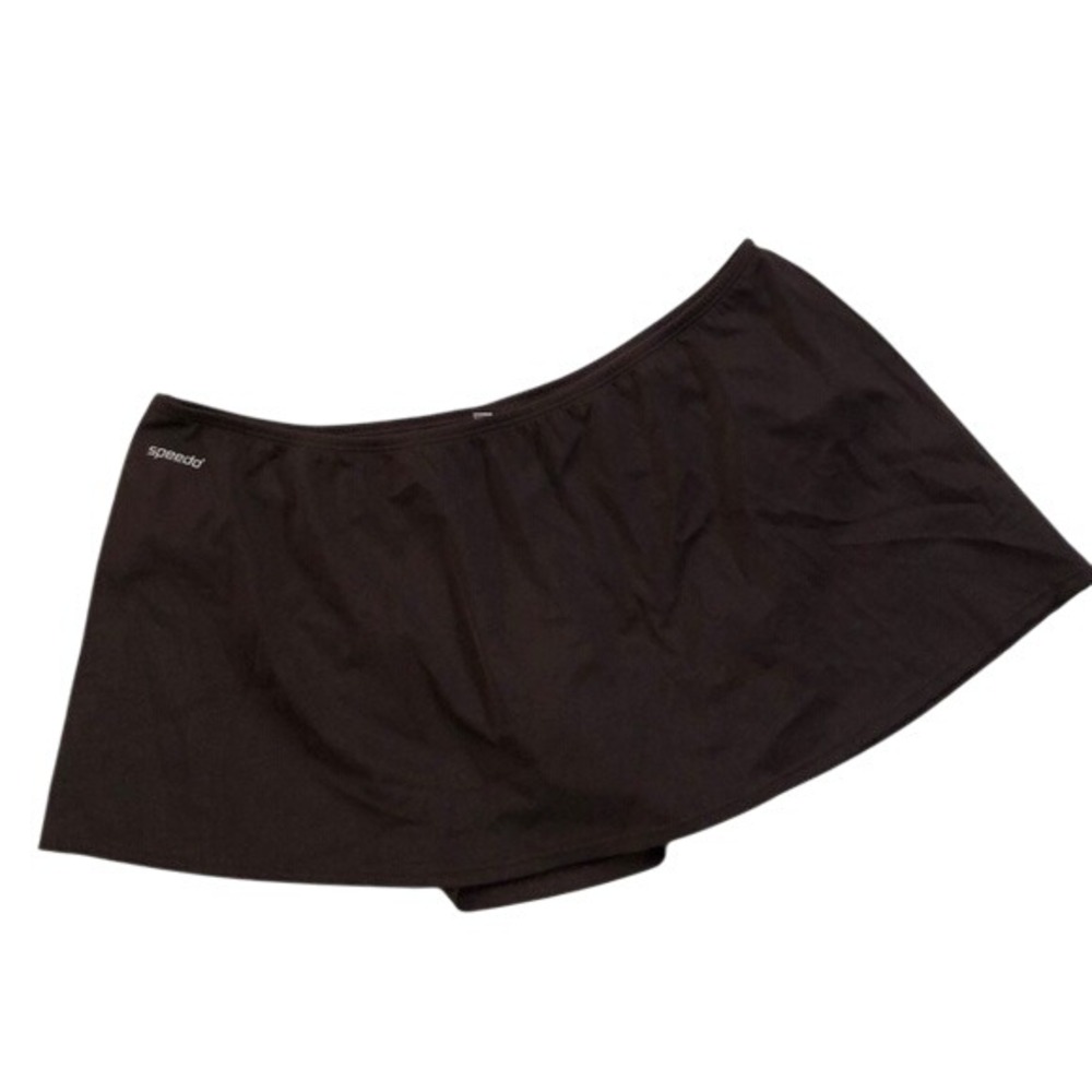 Speedo brown swim skirt bikini bottoms plus‎ size women's size 18